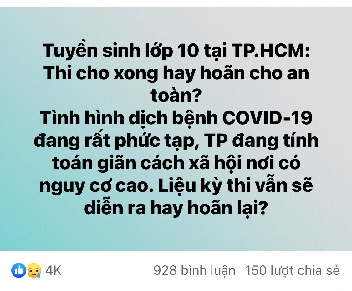 Bài đăng hiện thu hút không ít sự chú của phụ huynh và teen. Ảnh chụp màn hình Bài đăng hiện thu hút không ít sự chú của phụ huynh và teen. Ảnh chụp màn hình
