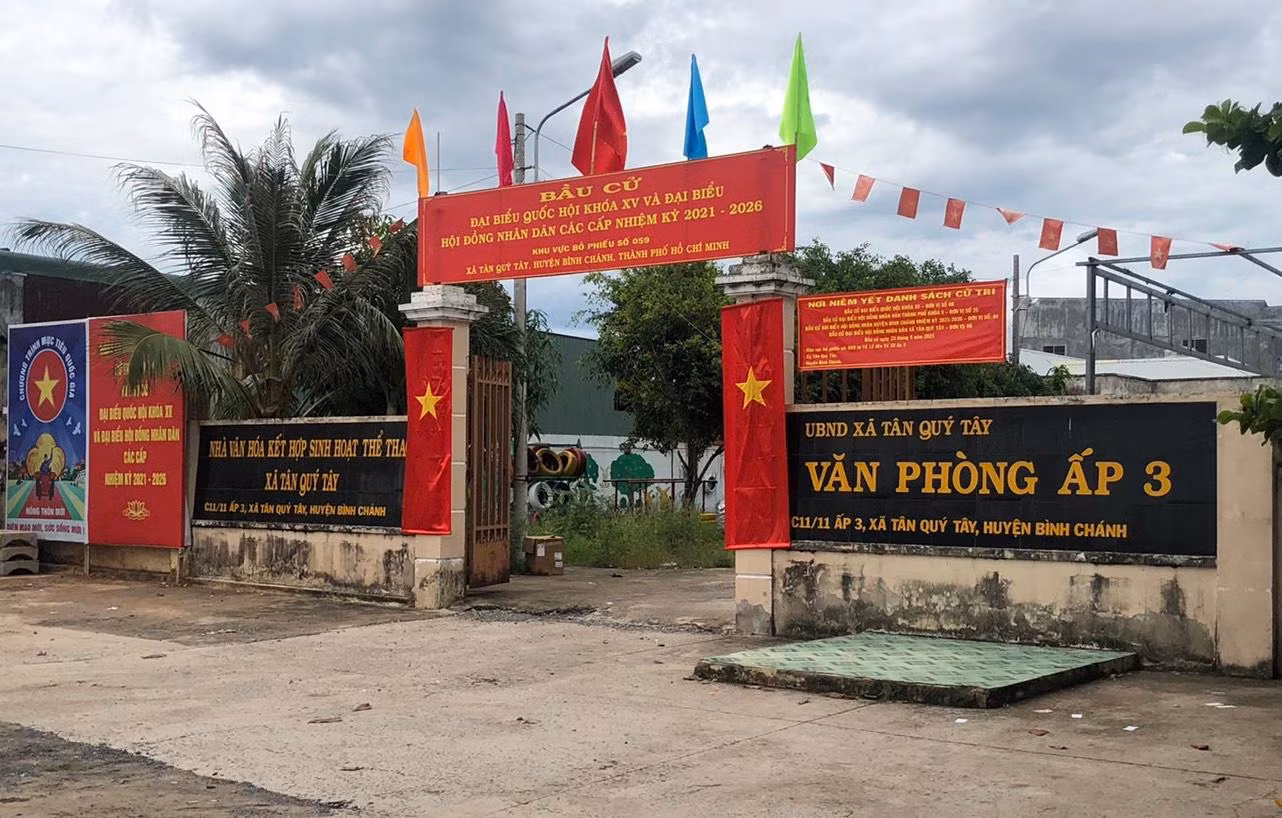 Các điểm bầu cử đã sẵn sàng đón công dân tới bỏ phiếu.