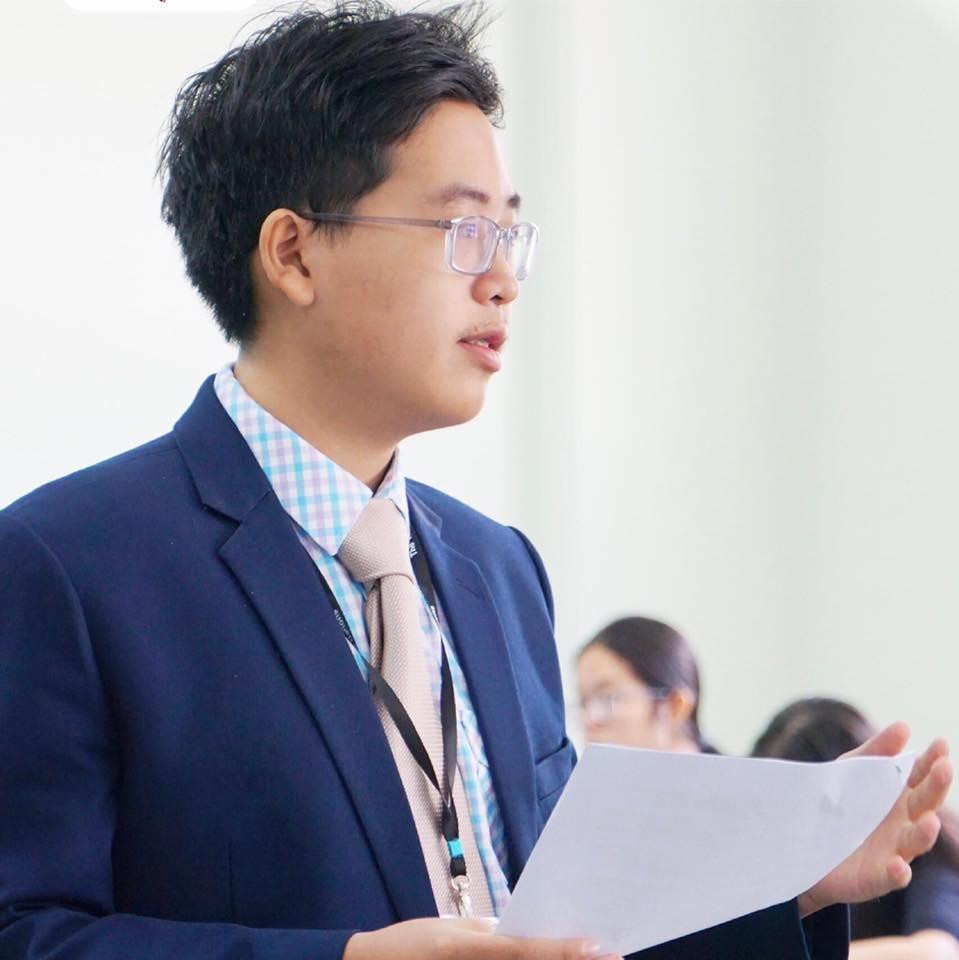 Du học ở Mỹ là ước mơ của cậu bạn Ảnh: FBNV Du học ở Mỹ là ước mơ của cậu bạn Ảnh: FBNV