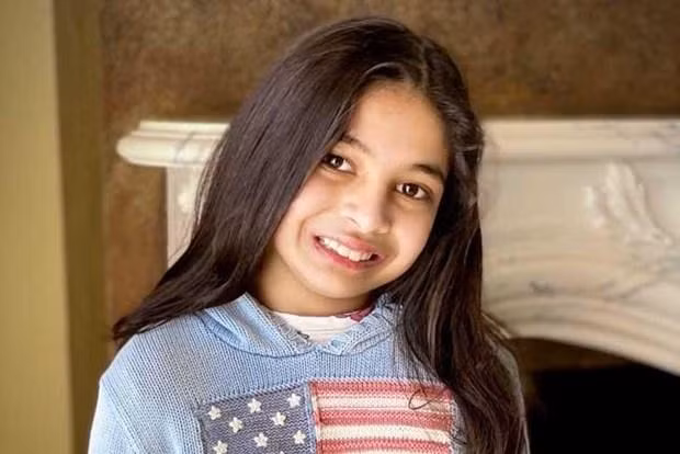 Sanaa Hiremath, thiên tài toán học 11 tuổi. Ảnh: Guinness World Records. Sanaa Hiremath, thiên tài toán học 11 tuổi. Ảnh: Guinness World Records.