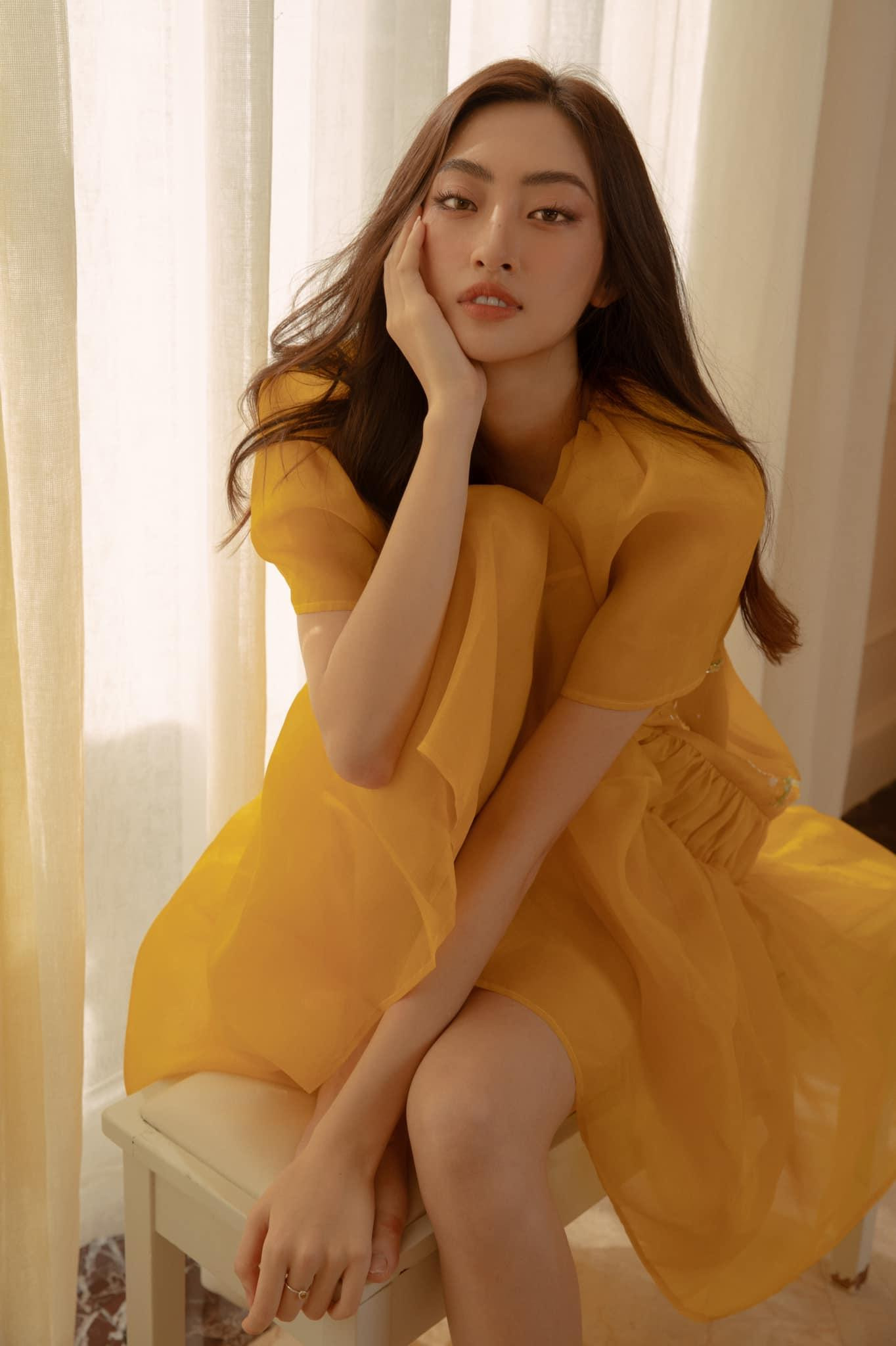 Miss World Vietnam 2019 đẹp mơ màng tựa 'nàng thơ' với vẻ đẹp kiêu sa, trong trẻo.