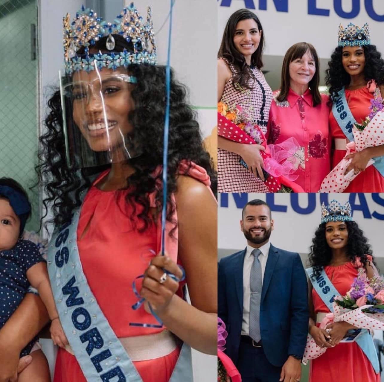 Bẵng đi sau gần 2 năm đăng quang không có nhiều hoạt động vì ảnh hưởng của dịch COVID-19, mới đây Toni-Ann Singh đã có sự xuất hiện trở lại khi cô cùng với bà Julia Morley - chủ tịch của Miss World tới Puerto Rico công tác để chuẩn bị cho cuộc thi Miss World 2021 sẽ được tổ chức tại đây vào cuối năm nay.