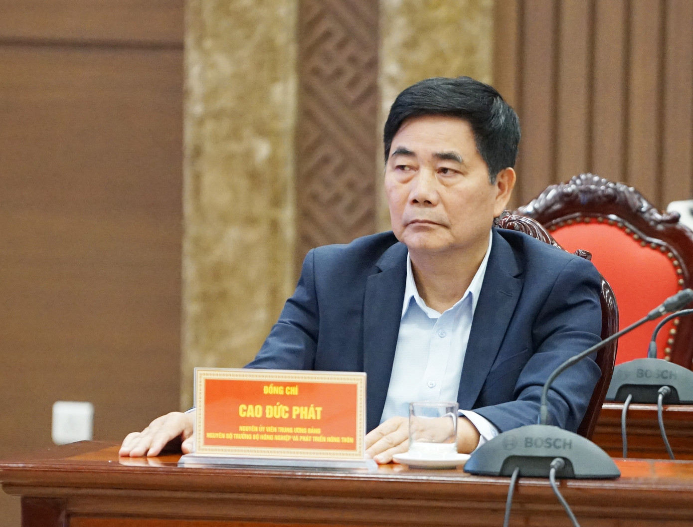 TS Cao Đức Phát, nguyên Bộ trưởng Bộ NN&amp;PTNT tại hội thảo