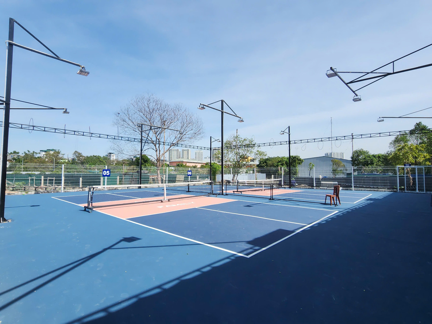 Cụm sân pickleball xây dựng trên đất nông nghiệp tại huyện Thanh Trì