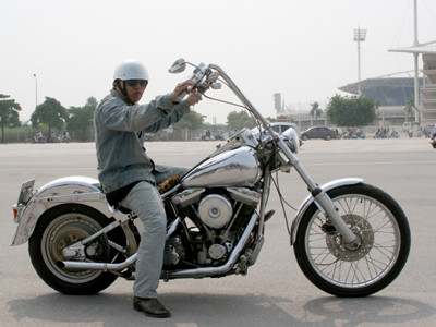 Khách mời Harley Davidson trở thành xe dẫn đoàn