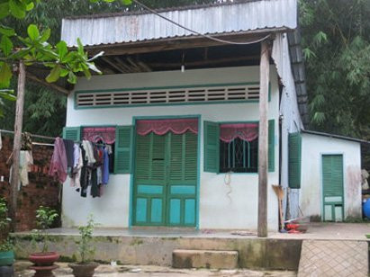 Căn nhà nơi xảy ra vụ cướp. Ảnh: Dân Việt