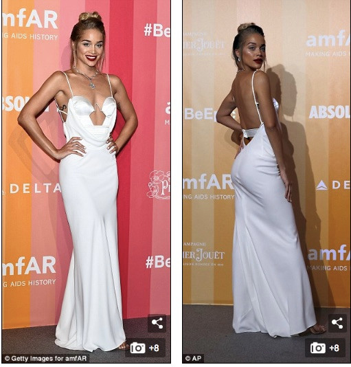 Jasmine Sanders khoe thân hình siêu mẫu quyến rũ với váy cắt xẻ ảnh 5