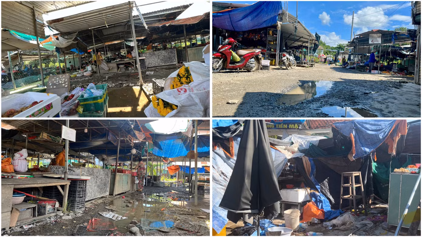 Còn chị Nguyễn Thị Bình (một tiểu thương khác) cho hay: "Tôi nhận được thông tin là chợ mới giá đầu thầu cao quá nên không có người đấu thầu. Mặc dù rất muốn sang chợ mới cho sạch sẽ nhưng thu tiền cao thì mọi người không mặn mà lắm vì buôn bán ở đây thu nhập cũng ít". Còn chị Nguyễn Thị Bình (một tiểu thương khác) cho hay: "Tôi nhận được thông tin là chợ mới giá đầu thầu cao quá nên không có người đấu thầu. Mặc dù rất muốn sang chợ mới cho sạch sẽ nhưng thu tiền cao thì mọi người không mặn mà lắm vì buôn bán ở đây thu nhập cũng ít".