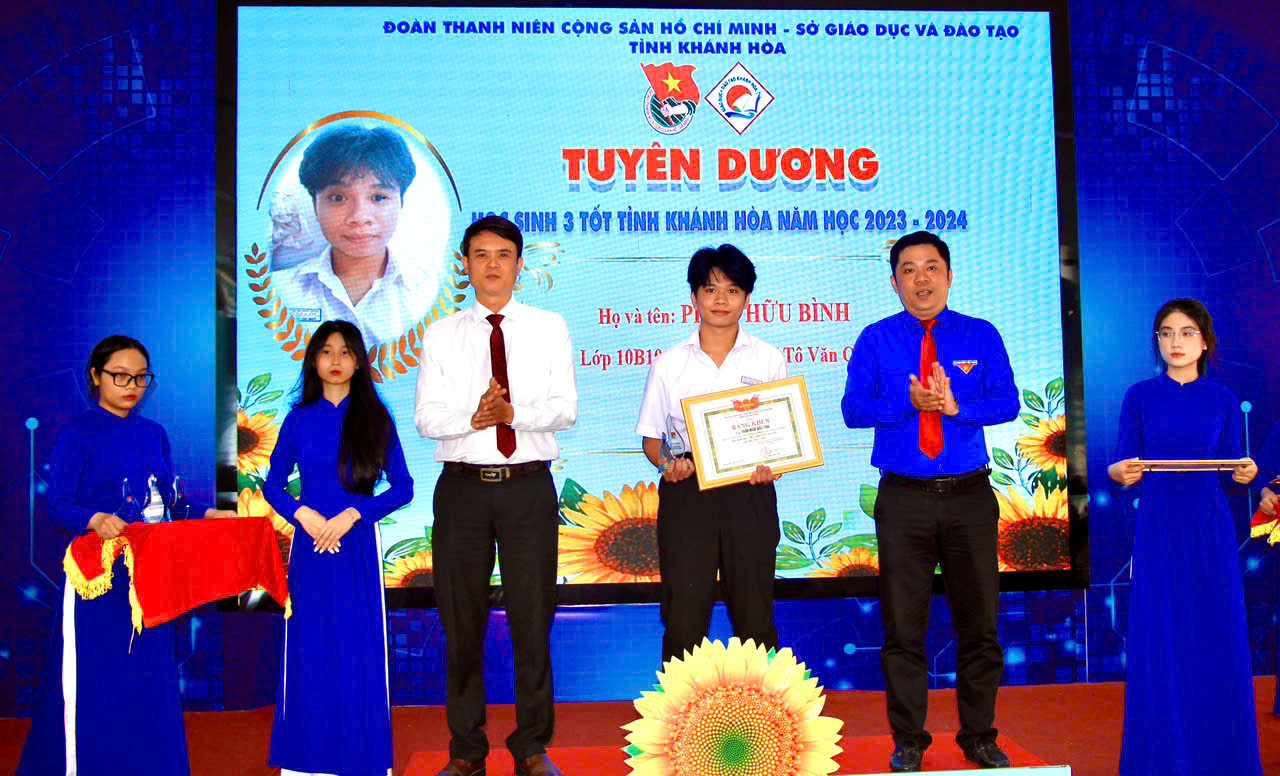 Vinh danh 42 gương "Học sinh 3 tốt” và "Học sinh 3 rèn luyện" năm học 2023 - 2024. Vinh danh 42 gương "Học sinh 3 tốt” và "Học sinh 3 rèn luyện" năm học 2023 - 2024.