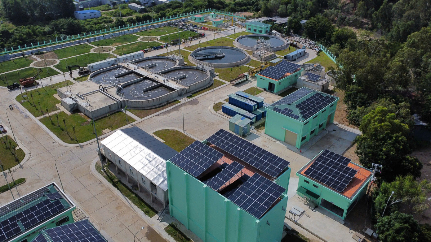 Nhà máy xử lý nước thải cho khu vực phía Bắc TP Nha Trang gồm 4 phường: Vĩnh Hòa, Vĩnh Hải, Vĩnh Phước, Vĩnh Thọ và một xã ngoại thành là Vĩnh Ngọc.