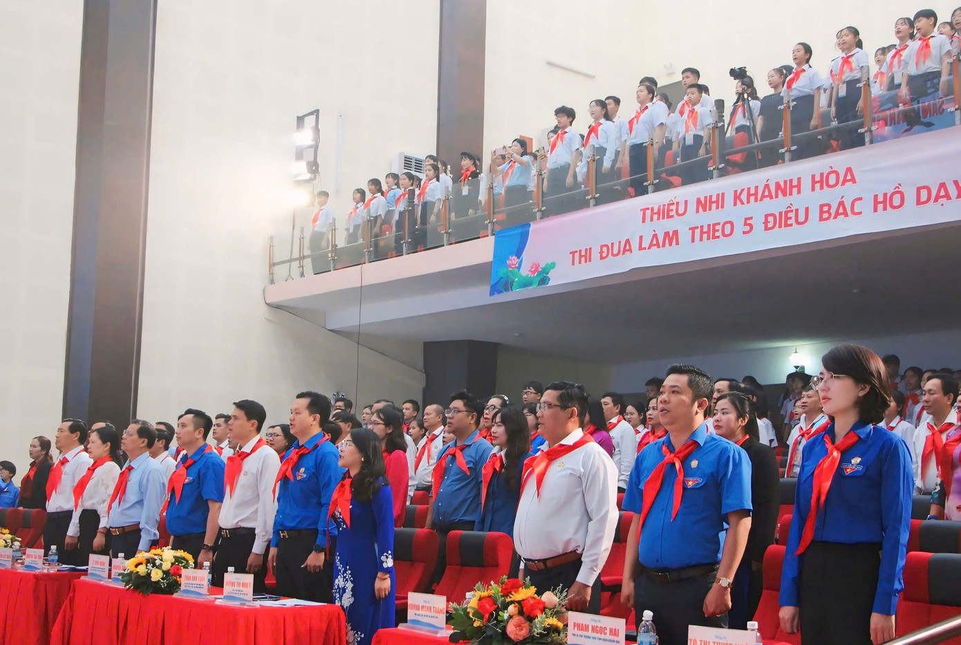 Các đại biểu tham dự Đại hội cháu ngoan Bác Hồ tỉnh Khánh Hòa năm 2025. Các đại biểu tham dự Đại hội cháu ngoan Bác Hồ tỉnh Khánh Hòa năm 2025.