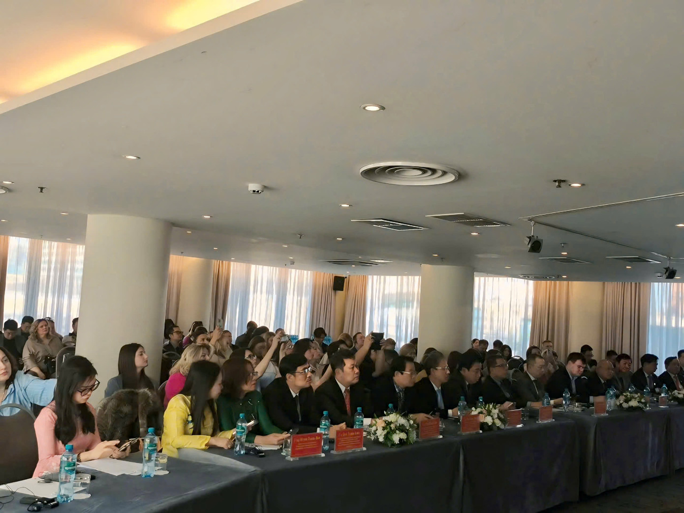 Quang cảnh hội nghị xúc tiến du lịch tại Liên bang Nga. Quang cảnh hội nghị xúc tiến du lịch tại Liên bang Nga.