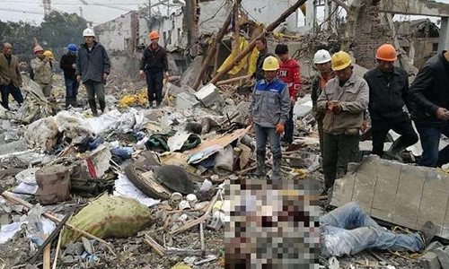 Hơn 30 người thương vong trong vụ nổ nhà máy ở Trung Quốc ảnh 1