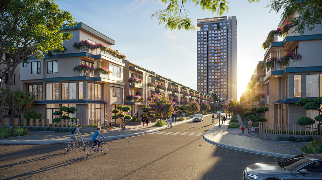 Bộ sưu tập tinh tuyển chỉ 74 căn, điều này đồng nghĩa với việc một cộng đồng được chọn lọc về lối sống sẽ được thành lập nơi đây. Ảnh: Phú Long