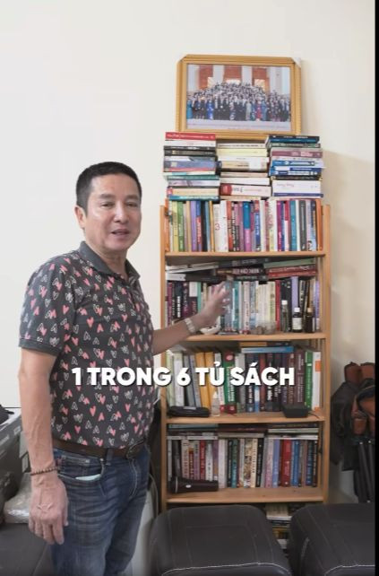 Cận cảnh căn hộ của NSƯT Chí Trung. Ảnh: Chụp màn hình.