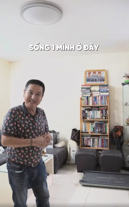 Cận cảnh căn hộ của NSƯT Chí Trung. Ảnh: Chụp màn hình.