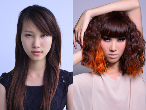 Thí sinh Cao Thị Hà ấn tượng và cá tính sau khi thay đổi diện mạo