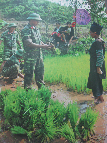 Bộ đội 82 giúp dân ở Mường Nhé, Nguyễn Tuấn Huy - Hà Nội