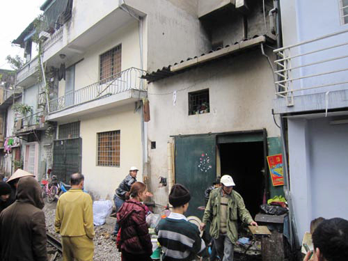 Hiện trường vụ cháy