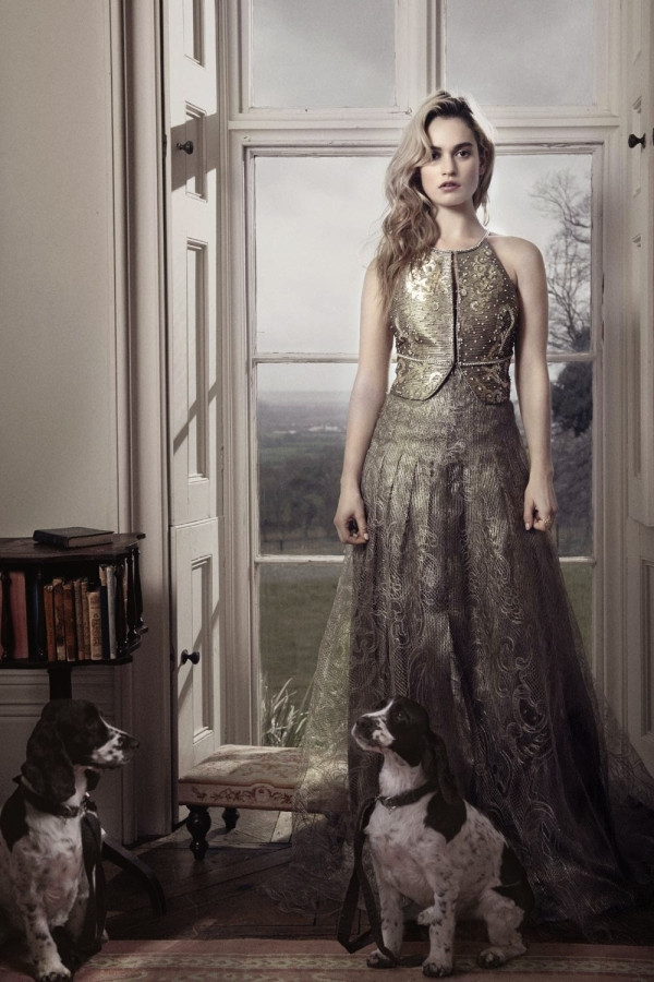 Vẻ đẹp trong veo của nàng 'Lọ Lem' Lily James ảnh 13