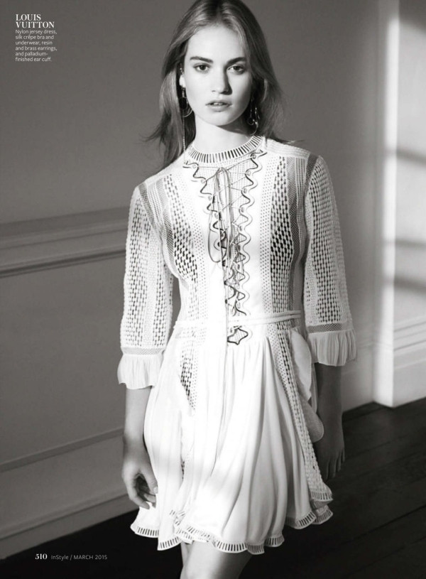 Vẻ đẹp trong veo của nàng 'Lọ Lem' Lily James ảnh 8