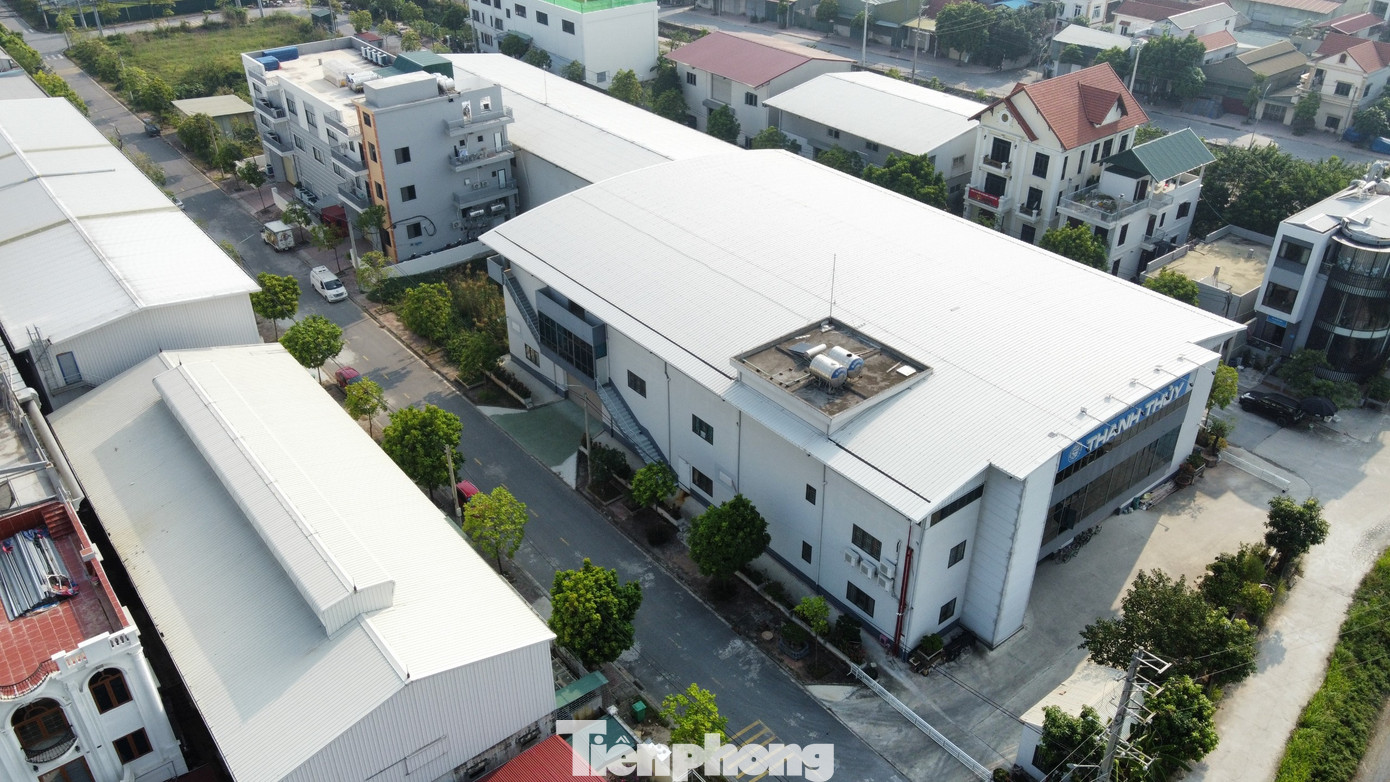 Thanh tra công tác quản lý quy hoạch, đất đai, trật tự xây dựng tại cụm công nghiệp làng nghề xã Dương Liễu (huyện Hoài Đức, Hà Nội), Thanh tra TP Hà Nội chỉ ra hoàng loạt vi phạm.