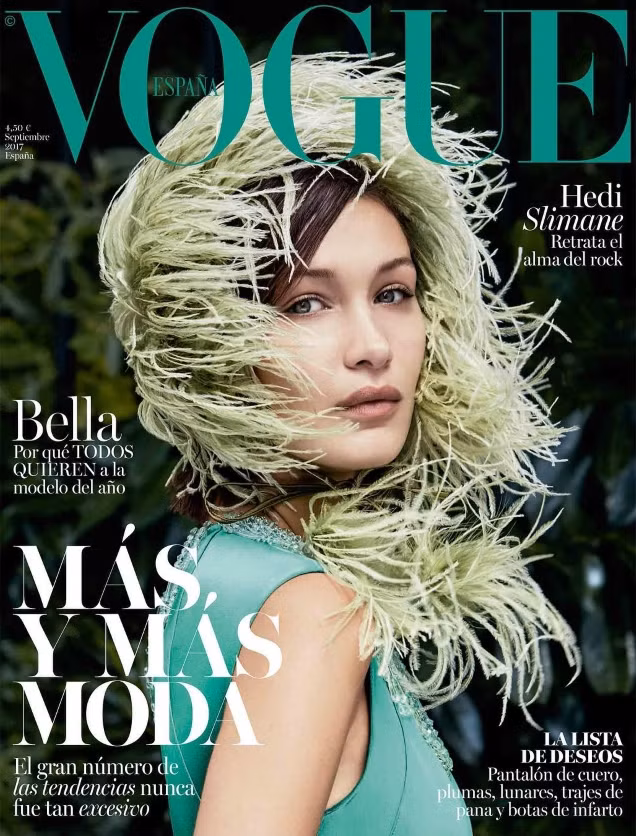 ‘Chân dài’ Bella Hadid quá đỗi gợi cảm trên hàng loạt ấn phẩm Vogue ảnh 11