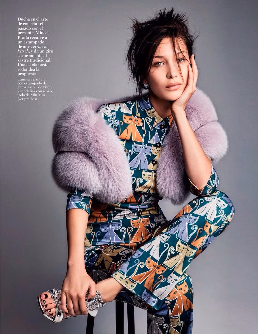 ‘Chân dài’ Bella Hadid quá đỗi gợi cảm trên hàng loạt ấn phẩm Vogue ảnh 12