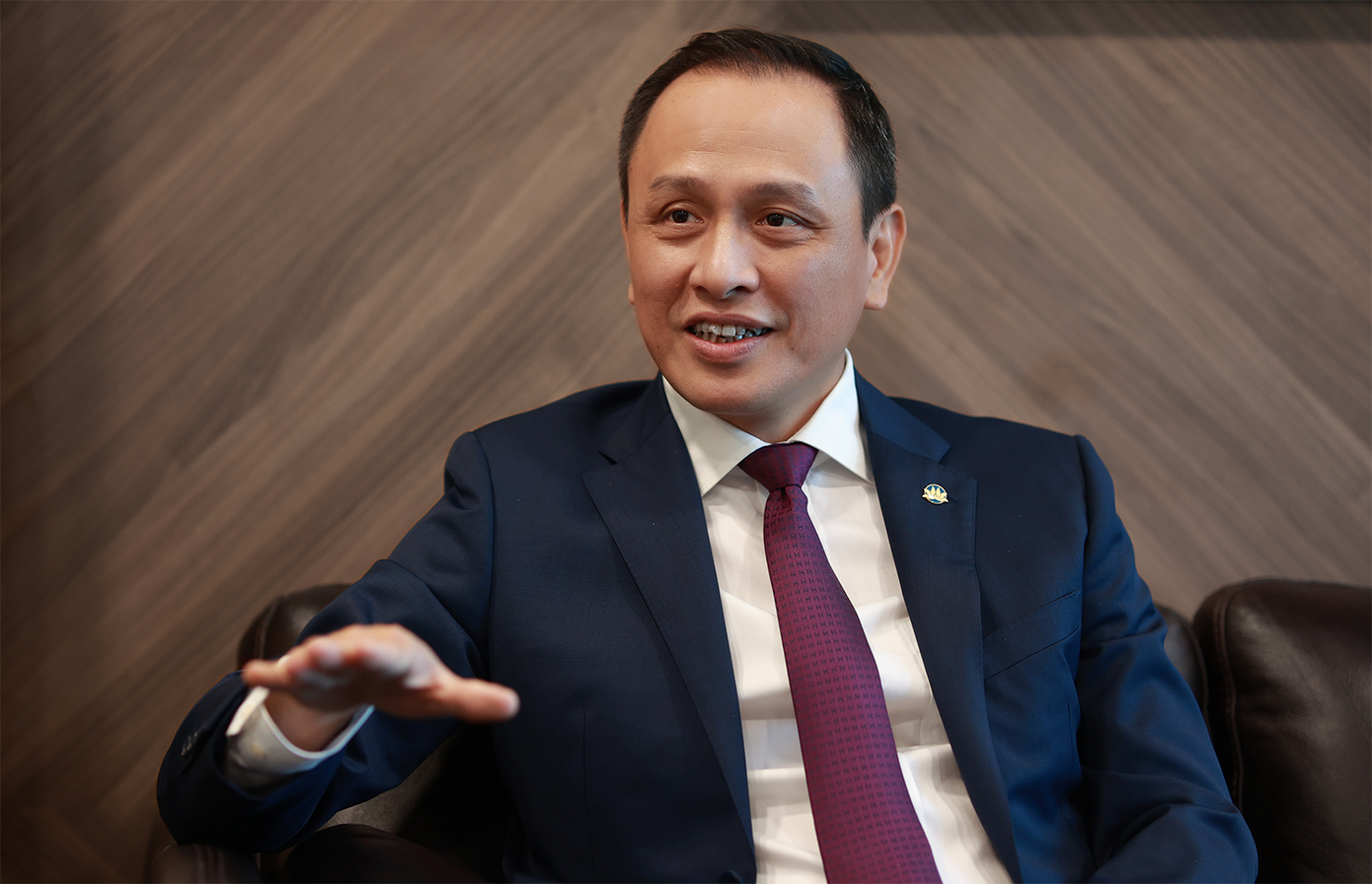 Ông Lê Hồng Hà - Tổng Giám đốc Vietnam Airlines. Ảnh: VNA.