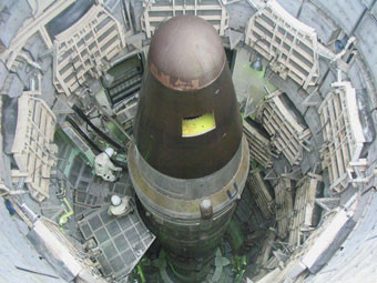 Tên lửa đạn đạo hạt nhân chiến lược của Mỹ trong giếng phóng