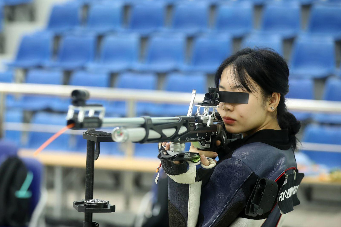 Các xạ thủ chia sẻ, với việc được làm quen sớm với các thiết bị hiện đại, trường bắn mới sẽ giúp cho các xạ thủ tự tin hơn khi đi &quot;săn vàng&quot; tại SEA Games 31.