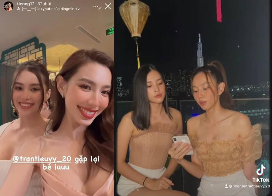 Cặp đôi liên tục chia sẻ khoảnh khắc bên nhau.