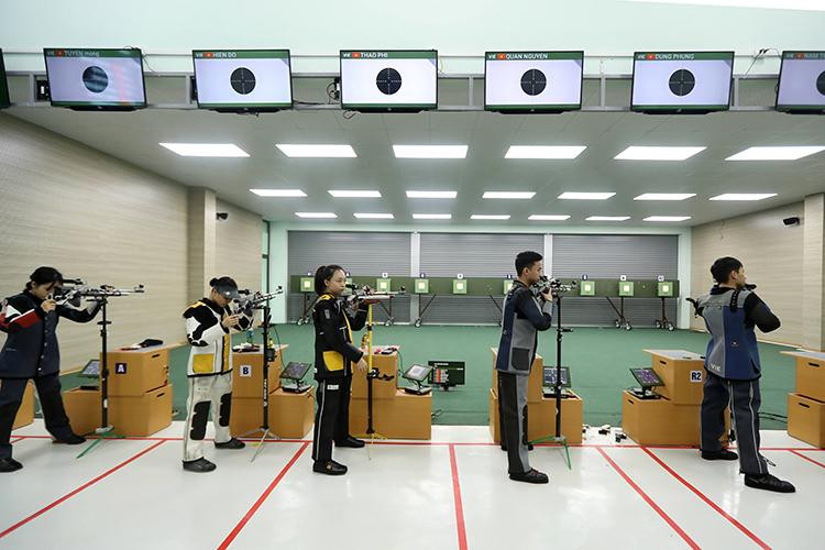 Tại SEA Games 31, niềm hy vọng bắn súng Việt Nam thuộc về các xạ thủ Trần Quốc Cường, Hà Minh Thành, Nguyễn Đình Thành, Nguyễn Hoàng Phương, Phan Xuân Chuyên, Đặng Hồng Hà...