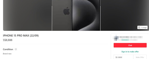 Một người đăng bán iPhone 15 Pro Max mà họ mua được vào ngày đầu tiên mở bán, nhưng giá bán rất cao. Ảnh: Carousell/ MSNews. Một người đăng bán iPhone 15 Pro Max mà họ mua được vào ngày đầu tiên mở bán, nhưng giá bán rất cao. Ảnh: Carousell/ MSNews.