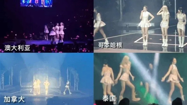 Có fan còn làm một "bộ sưu tập" hình ảnh những lần Jennie rời sân khấu khi đang diễn (ở Úc, Đan Mạch, Canada và Thái Lan). Ảnh: 8days. Có fan còn làm một "bộ sưu tập" hình ảnh những lần Jennie rời sân khấu khi đang diễn (ở Úc, Đan Mạch, Canada và Thái Lan). Ảnh: 8days.