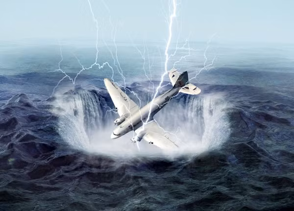 Hình ảnh minh họa cho sự nguy hiểm của khu vực Tam giác Bermuda. Ảnh: VICTOR HABBICK VISIONS/ Getty.