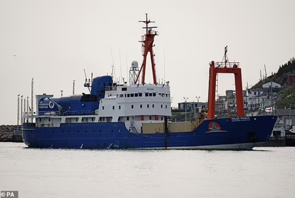 Polar Prince đã về đến cảng ở Canada. Ảnh: PA. Polar Prince đã về đến cảng ở Canada. Ảnh: PA.