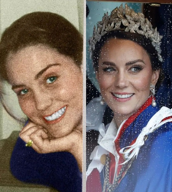 Hai ảnh được chụp cách nhau khoảng 20 năm. Ảnh: Instagram. Hai ảnh được chụp cách nhau khoảng 20 năm. Ảnh: Instagram.