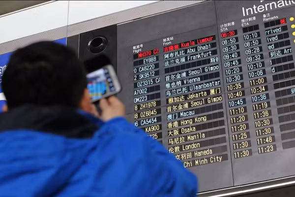 Chuyến bay MH370 đã không đến đích. Ảnh: Kim Kyung-Hoon.