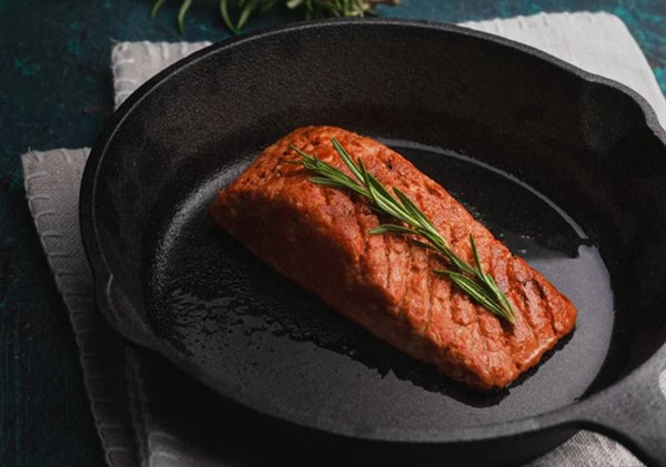 Cá hồi in 3D phù hợp với cả những người ăn thuần chay. Ảnh: Fish Focus.