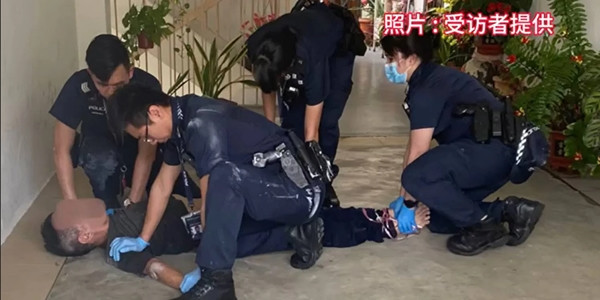 Cảnh sát đã đến bắt giữ tên cướp. Ảnh: MSN.