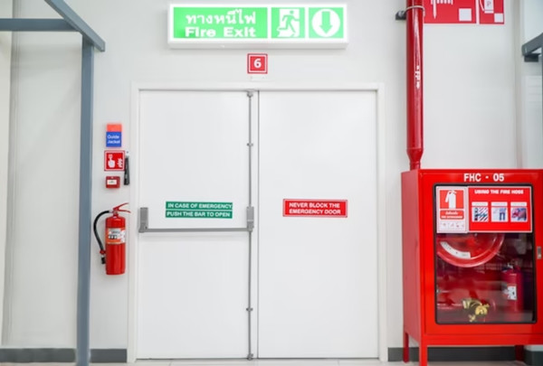 Luôn đếm và ghi nhớ số cánh cửa từ căn hộ mình sống đến lối thoát gần nhất. Ảnh minh họa: Freepik. Luôn đếm và ghi nhớ số cánh cửa từ căn hộ mình sống đến lối thoát gần nhất. Ảnh minh họa: Freepik.