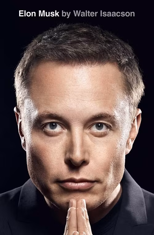 Bìa cuốn sách về Elon Musk. Ảnh: Amazon.