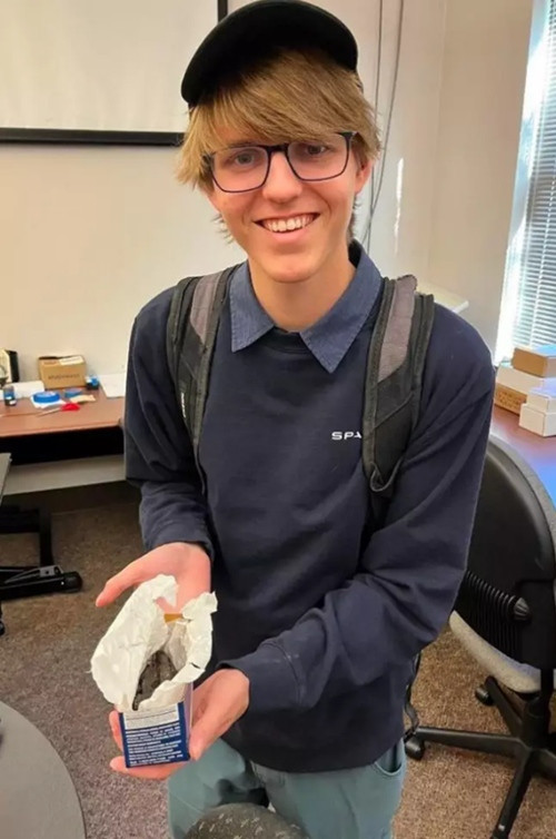 Luke Farritor. Ảnh: The Vesuvius Challenge.