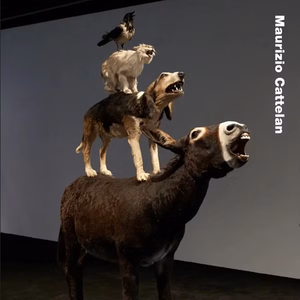 Một tác phẩm khác của nghệ sĩ Cattelan. Ảnh: Bảo tàng Nghệ thuật Leeum.