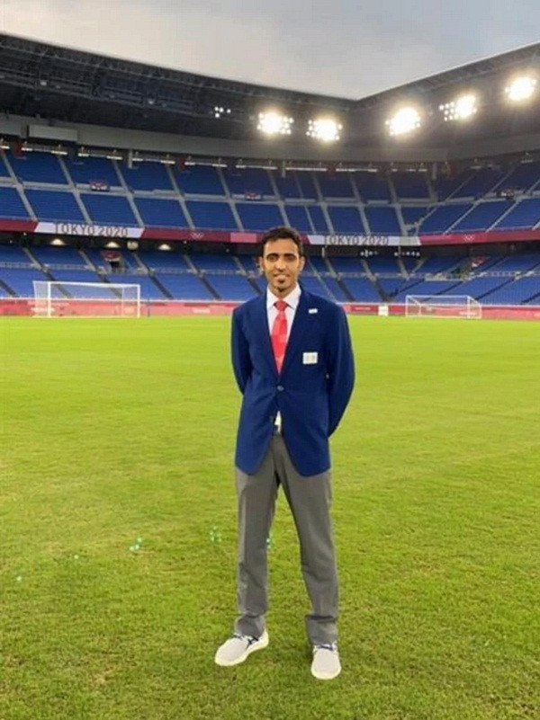 Trọng tài Abdullah Al-Marri. Ảnh: QF. Trọng tài Abdullah Al-Marri. Ảnh: QF.