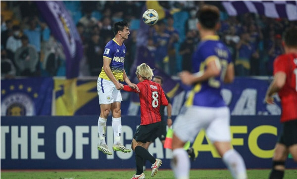 Hà Nội FC 2 - 1 Urawa Reds. Ảnh: The AFC. Hà Nội FC 2 - 1 Urawa Reds. Ảnh: The AFC.