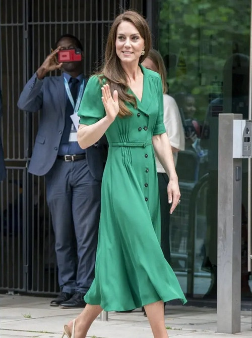 Công nương Kate Middleton trong lần xuất hiện mới nhất. Ảnh: Mega.