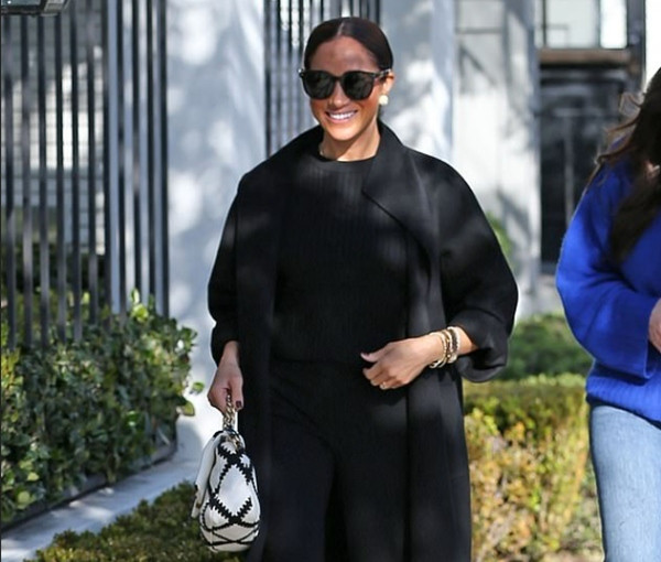 Meghan tại Mỹ vào thời điểm đầu tháng 3 vừa rồi. Ảnh: MEGA/ Backgrid.
