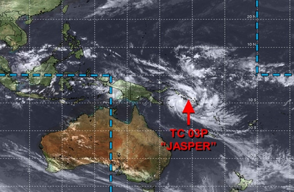 Cảnh báo về bão Jasper của Trung tâm Cảnh báo Bão Liên hợp (JTWC) của Mỹ. Ảnh: JTWC. Cảnh báo về bão Jasper của Trung tâm Cảnh báo Bão Liên hợp (JTWC) của Mỹ. Ảnh: JTWC.